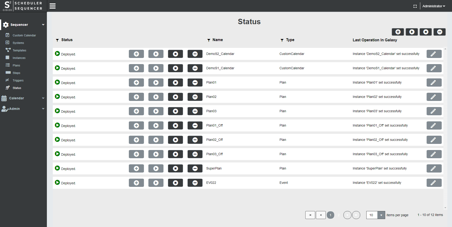 Picture of GISIZE - Scheduler and Sequencer Module