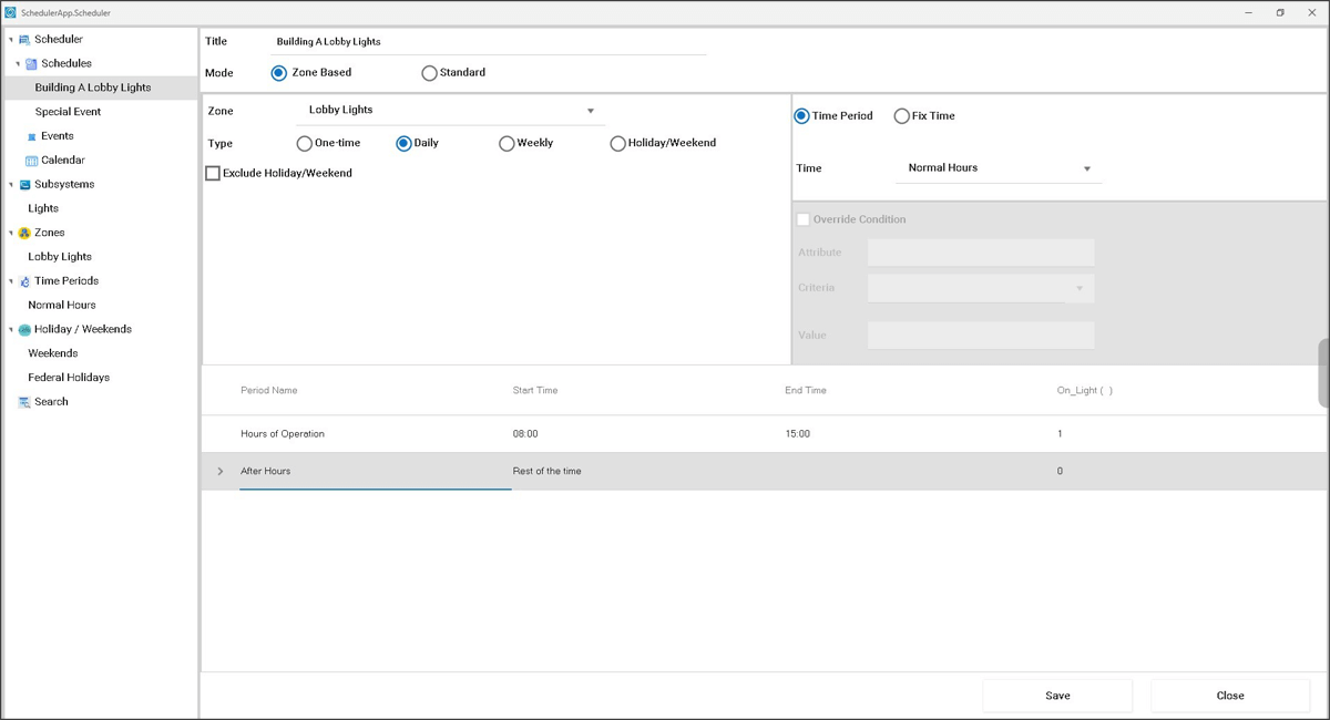 Picture of AVEVA™ Scheduler OMI App