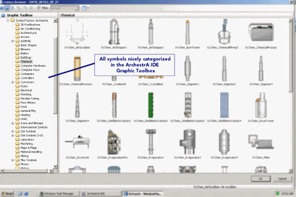 Over 60 Categories of over 4,000 industrial vector graphics